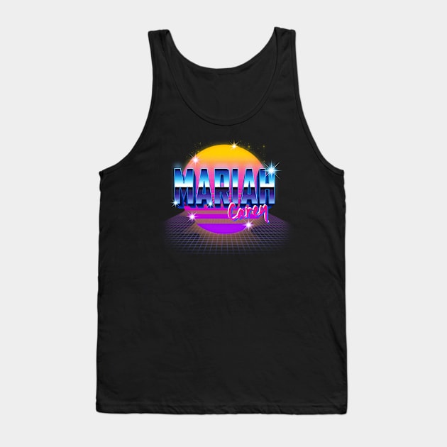 Vintage Proud Mariah Name Personalized Birthday 70s 80s 90s Styles Tank Top by Gorilla Animal